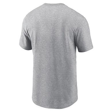 Men's Nike Heather Gray Seattle Mariners City Connect Arched Team Phrase T-Shirt