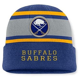 Men's Fanatics Royal Buffalo Sabres Heritage Varsity Cuffed Knit Hat