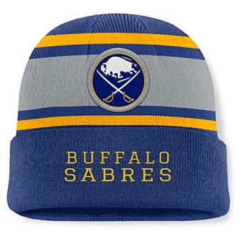 Men's Fanatics Royal Buffalo Sabres Heritage Varsity Cuffed Knit Hat