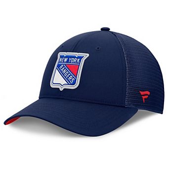 Men's Fanatics Navy New York Rangers Authentic Pro Home Ice Trucker Adjustable Hat