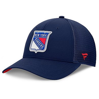 Men's Fanatics Navy New York Rangers Authentic Pro Home Ice Trucker Adjustable Hat