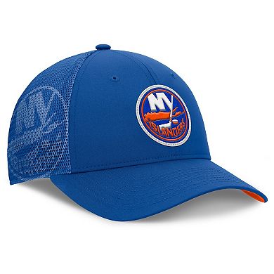 Men's Fanatics Royal New York Islanders Authentic Pro Home Ice Trucker Adjustable Hat
