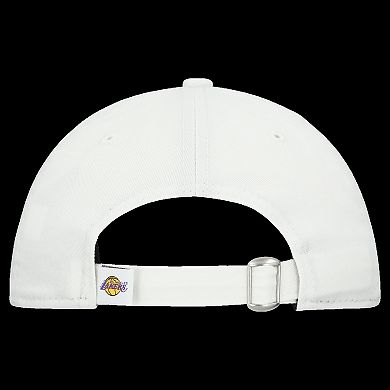 Women's New Era White Los Angeles Lakers Team Fan 9TWENTY Adjustable Hat