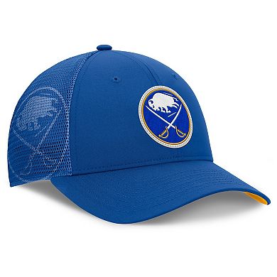 Men's Fanatics Royal Buffalo Sabres Authentic Pro Home Ice Trucker Adjustable Hat