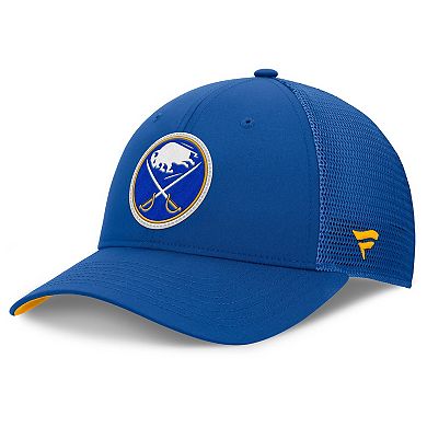 Men's Fanatics Royal Buffalo Sabres Authentic Pro Home Ice Trucker Adjustable Hat