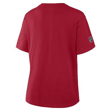 Women's Fanatics Red Montreal Canadiens Authentic Pro Primary T-Shirt