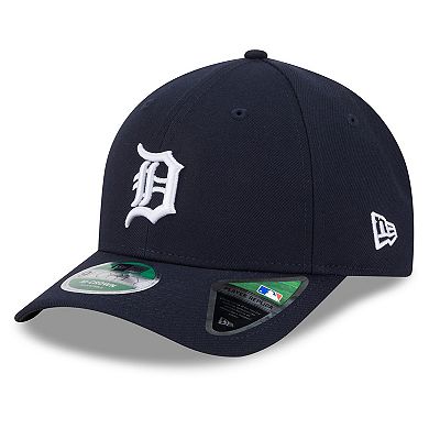 Men's New Era Navy Detroit Tigers 2025 MLB Postseason Side Patch 9FORTY Adjustable Hat