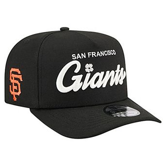 Men's New Era Black San Francisco Giants Local Play A-Frame 9FIFTY Snapback Hat