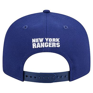 Men's New Era Navy New York Rangers 9FIFTY Snapback Hat