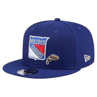 Men's New Era Navy New York Rangers 9FIFTY Snapback Hat