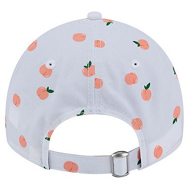 Women's New Era White Minnesota Vikings Fruit Pattern 9TWENTY Adjustable Hat