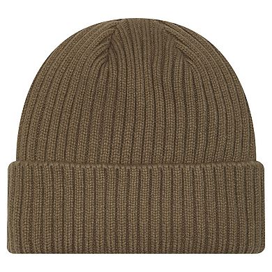 Men's New Era Olive Dallas Mavericks Color Pack Cuffed Knit Hat