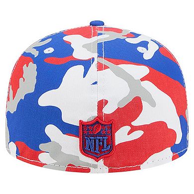 Men's New Era Red/Royal Buffalo Bills 59FIFTY Fitted Hat