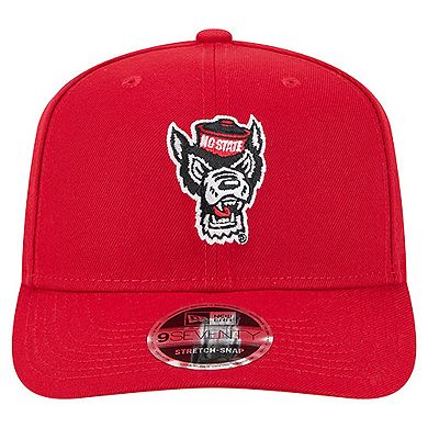 Men's New Era Red NC State Wolfpack Team 9SEVENTY Adjustable Hat