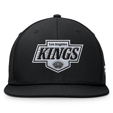 Men's Fanatics Black Los Angeles Kings Primary Logo Snapback Hat