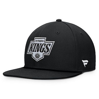 Men's Fanatics Black Los Angeles Kings Primary Logo Snapback Hat