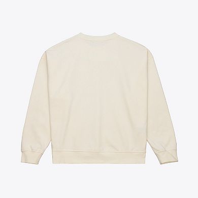 Women's Mitchell & Ness Cream Cincinnati Bengals Tonal Arch Sweatshirt