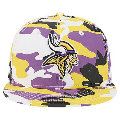 Men's New Era Gold/Purple Minnesota Vikings 59FIFTY Fitted Hat
