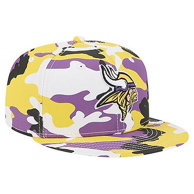 Men's New Era Gold/Purple Minnesota Vikings 59FIFTY Fitted Hat
