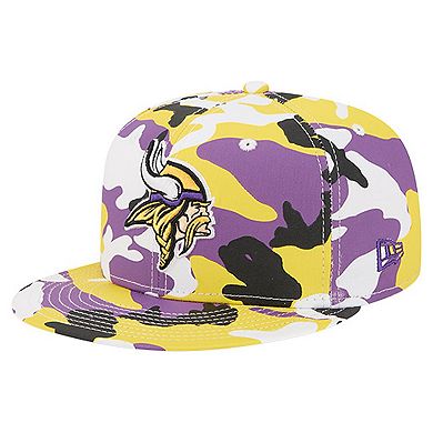 Men's New Era Gold/Purple Minnesota Vikings 59FIFTY Fitted Hat