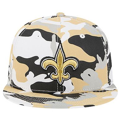 Men's New Era Gold/Black New Orleans Saints 59FIFTY Fitted Hat