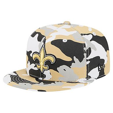 Men's New Era Gold/Black New Orleans Saints 59FIFTY Fitted Hat