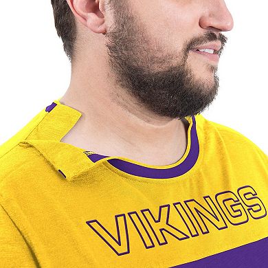 Men's G-III Sports by Carl Banks Purple/Gold Minnesota Vikings Adaptive Outlast Long Sleeve T-Shirt