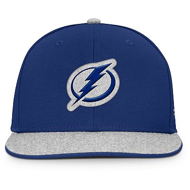 Men's Fanatics Blue Tampa Bay Lightning Fundamentals Loden Snapback Hat