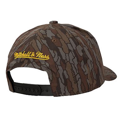 Men's Mitchell & Ness Camo Boston Bruins Hidden Camo Pro Crown Adjustable Hat