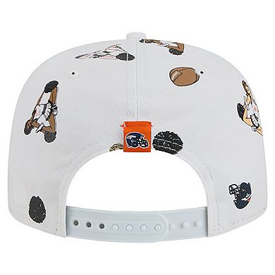 Men's New Era White Denver Broncos Team Cheer 19TWENTY Adjustable Hat
