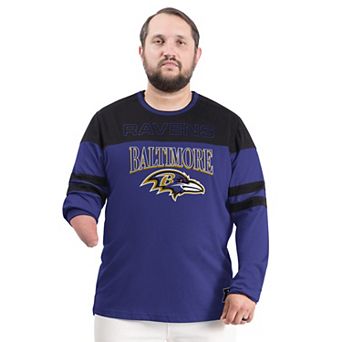 Men's G-III Sports by Carl Banks Purple/Black Baltimore Ravens Adaptive Outlast Long Sleeve T-Shirt