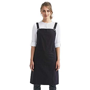Artisan Collection by Reprime Cross Back Barista Apron with Pocket