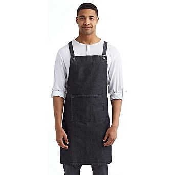 Artisan Collection by Reprime Cross Back Barista Apron with Pocket