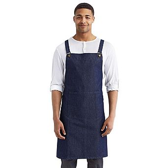 Artisan Collection by Reprime Cross Back Barista Apron with Pocket
