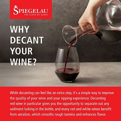 Spiegelau Authentis 1.0 L/35.3 oz decanter (set of 1)