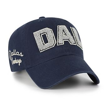 Women's '47 Navy Dallas Cowboys Zoey Clean Up Adjustable Hat
