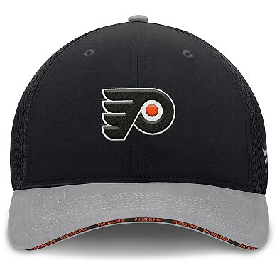 Men's Fanatics Black Philadelphia Flyers Fundamentals Span Flex Hat