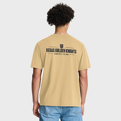 Men's Fanatics Gold Vegas Golden Knights Crash The Net Legacy T-Shirt