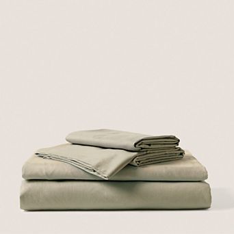 Organic Cotton Organic Room Service Sateen Sheet Set