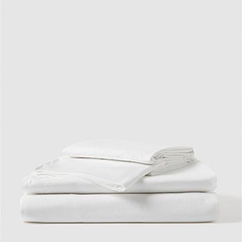 Room Service Sateen Sheet Set - King Made With Organic Cotton
