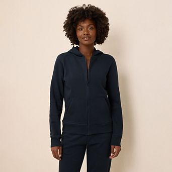 Cloud Brushed Fleece Zip Hoodie Made With Organic Cotton