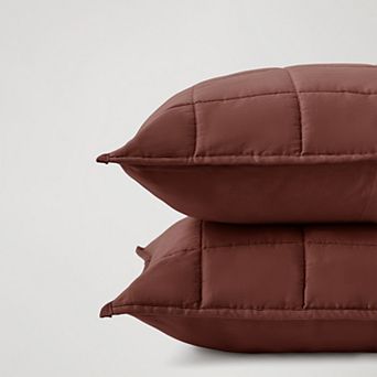 Organic Cotton Quilted Sham 2-Pack