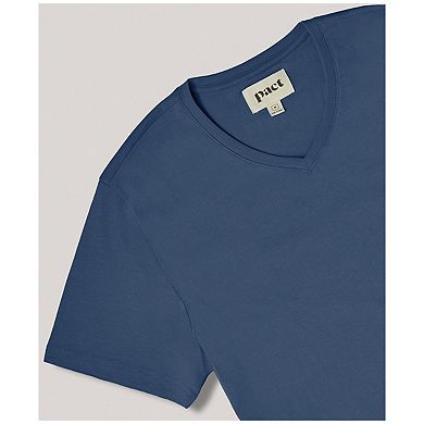 Organic Softspun V-neck Tee