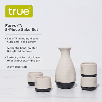 Fervor™: 5-Piece Sake Set