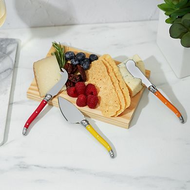 Sunnyside™: Cheese Knives & Cutting Board