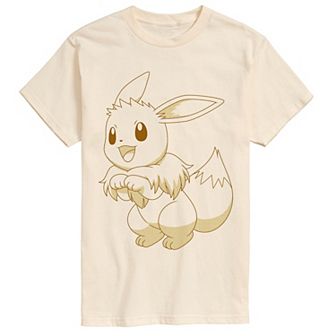 Men's Pokémon Eevee Oversized Graphic Tee