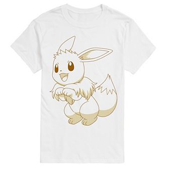 Men's Pokémon Eevee Oversized Graphic Tee