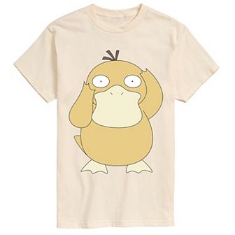 Men's Pokémon Psyduck Oversized Graphic Tee