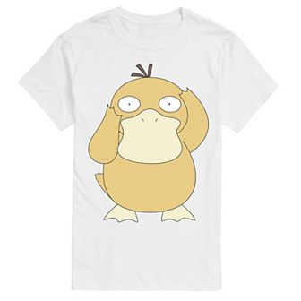 Men's Pokémon Psyduck Oversized Graphic Tee
