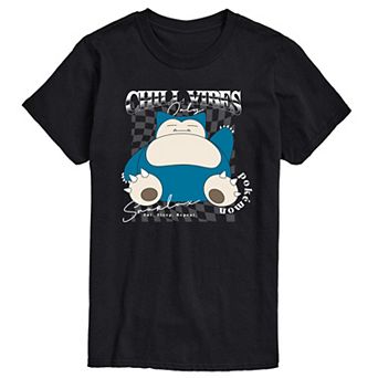 Men's Pokémon Snorlax Chill Vibes Only Graphic Tee